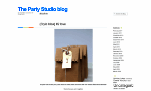 Thepartystudio.wordpress.com thumbnail