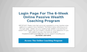 Thepassivewealth.biz thumbnail