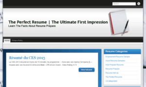 Theperfectresume1.com thumbnail