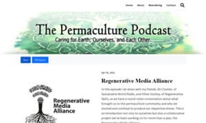 Thepermaculturepodcast.com thumbnail