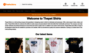 Thepetshirts.com thumbnail