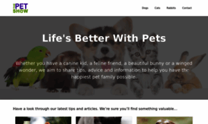 Thepetshow.co.uk thumbnail