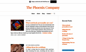 Thephoenixcompany.home.blog thumbnail