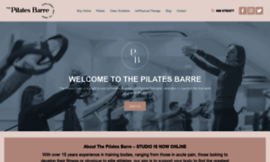 Thepilatesbarre.ie thumbnail