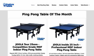 Thepingpongtable.com thumbnail