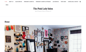 Thepinkladysalon.com thumbnail