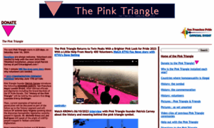 Thepinktriangle.com thumbnail