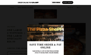 Thepizzashoppe.us thumbnail