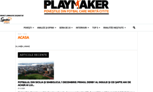 Theplaymaker.ro thumbnail