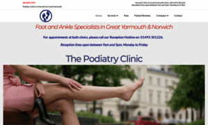Thepodiatry-clinic.co.uk thumbnail