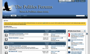 Thepoliticsforums.com thumbnail