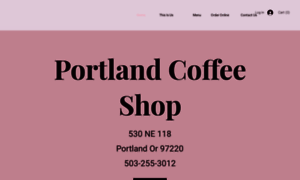 Theportlandcoffeeshop.com thumbnail