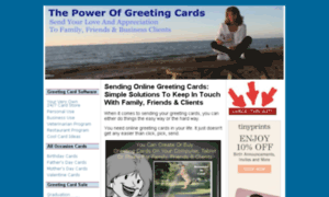 Thepowerofgreetingcards.com thumbnail