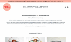 Theprettyballoonco.com.au thumbnail