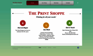 Theprintshoppe.org thumbnail