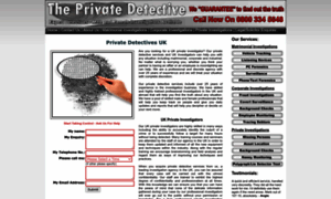 Theprivatedetective.com thumbnail