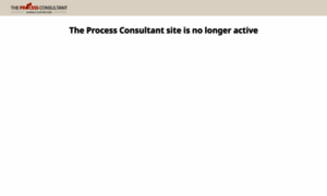 Theprocessconsultant.com thumbnail