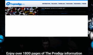 Theprodigy.info thumbnail