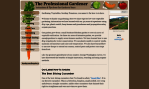 Theprofessionalgardener.com thumbnail