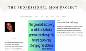Theprofessionalmomproject.com thumbnail