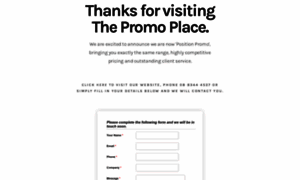 Thepromoplace.com.au thumbnail