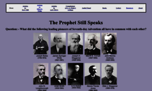 Theprophetstillspeaks.co.uk thumbnail