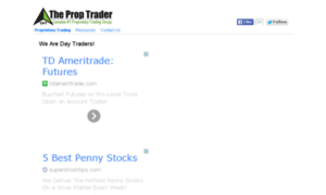 Theproptrader.com thumbnail