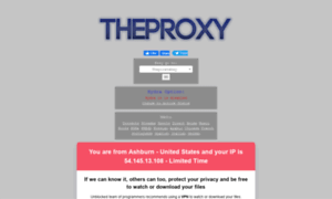 Theproxy.biz thumbnail