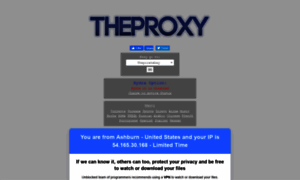 Theproxy2.com thumbnail