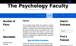 Thepsychologyfaculty.org thumbnail