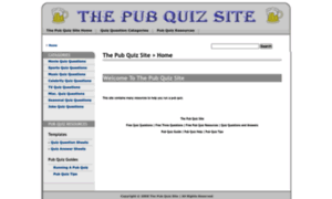 Thepubquizsite.50webs.com thumbnail