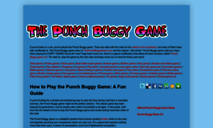 Thepunchbuggygame.com thumbnail