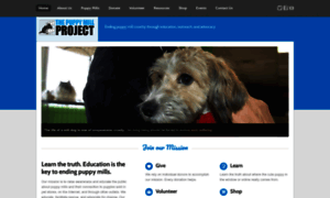 Thepuppymillproject.org thumbnail