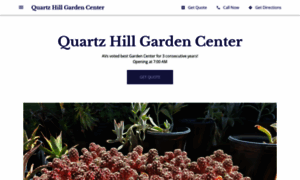 Thequartzhillgardencenter.business.site thumbnail