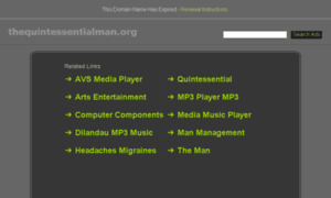 Thequintessentialman.org thumbnail