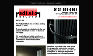 Theradiatorstudio.co.uk thumbnail