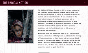Theradicalnotion.org thumbnail