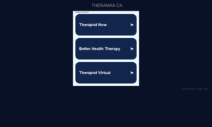 Theramax.ca thumbnail