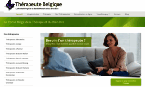 Therapeutebelgique.be thumbnail