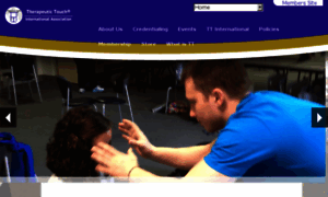 Therapeutic-touch.org thumbnail