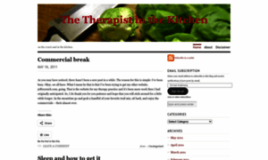 Therapistinthekitchen.wordpress.com thumbnail