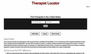 Therapistlocator.net thumbnail