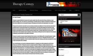 Therapycenters.com thumbnail