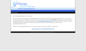 Therapystockings.com thumbnail