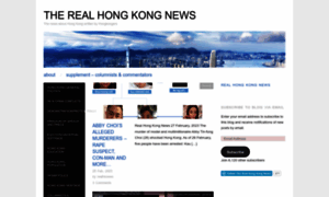 Therealnewshk.wordpress.com thumbnail