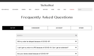 Therealreal.zendesk.com thumbnail