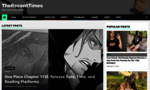 Therecenttimes.com thumbnail