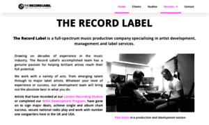 Therecordlabel.co.uk thumbnail