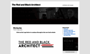 Theredandblackarchitect.wordpress.com thumbnail