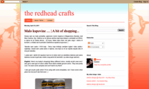 Theredheadcrafts.blogspot.com thumbnail